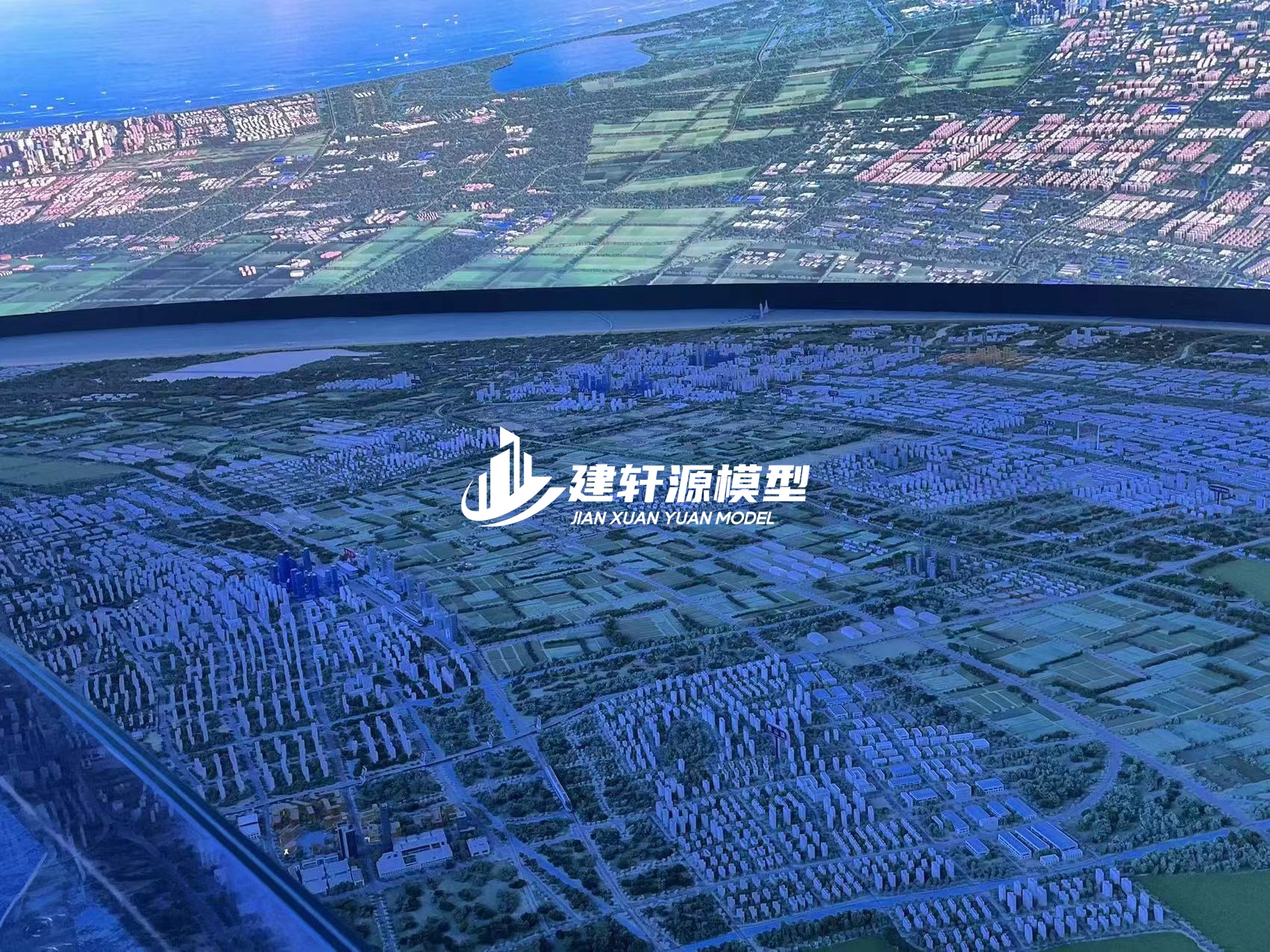 白水城市规划模型制作